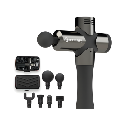 Compact Deep Tissue Massage Gun with 6 Massage Heads
