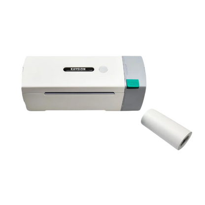 Portable 4x6 Thermal Shipping Label Printer with Roll