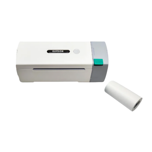Portable 4x6 Thermal Shipping Label Printer with Roll