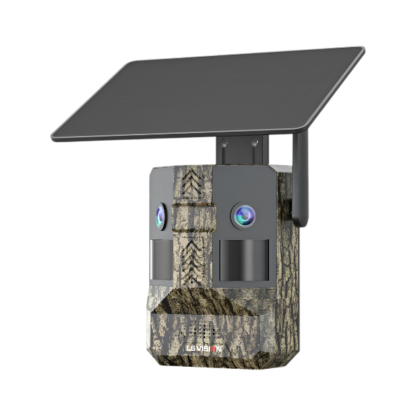 20MP 4G Solar Trail Camera with Dual Lens and PIR