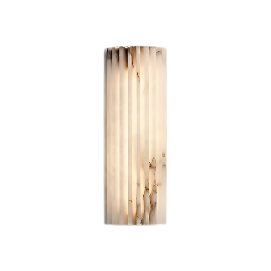 30cm Marble LED Wall Lamp with Warm Ambient Glow