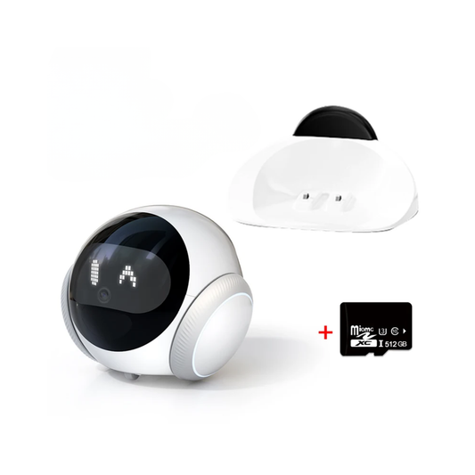 Portable WiFi Pet Camera 512GB Auto Recharge
