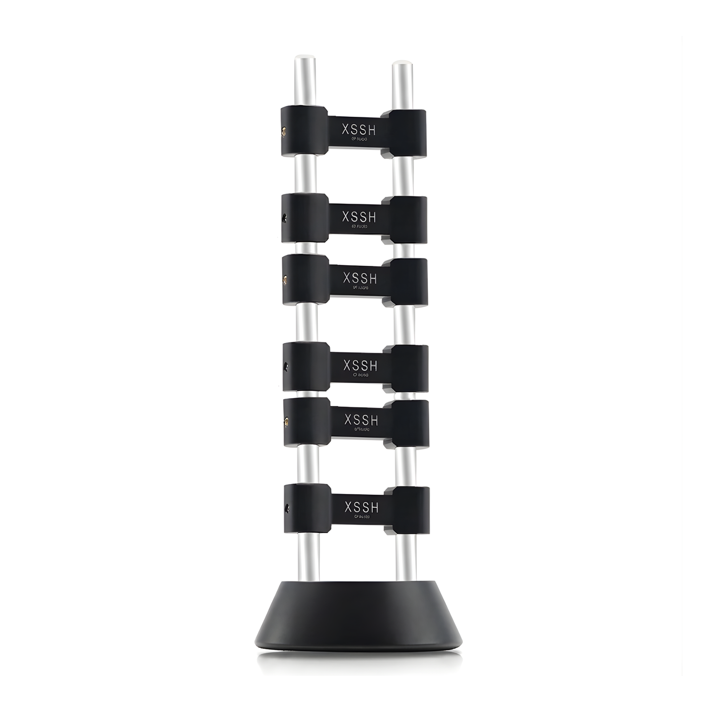 Heavy Duty Audio Cable Rack Stand Size 3 Black 2pcs