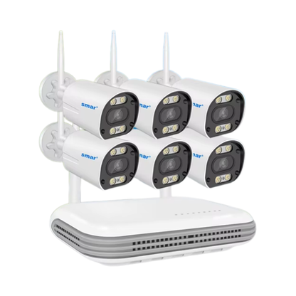 3MP WiFi CCTV Security Camera System with 8CH NVR
