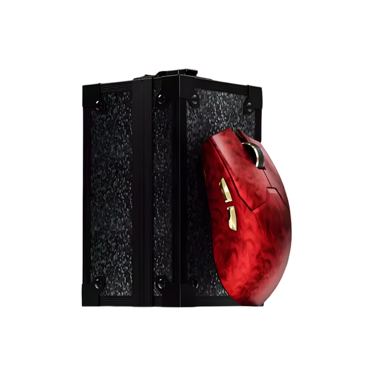Lightweight Ergonomic FPS Gaming Mouse Red Mid-Size