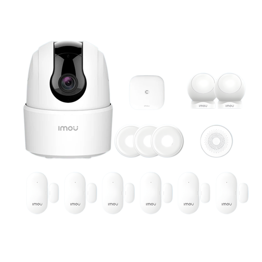 Wireless Home Security Camera & Sensor Kit