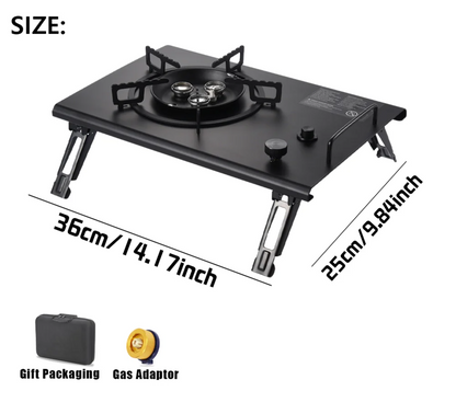 Portable IGT Stove with Quick Ignite and 3 Burners