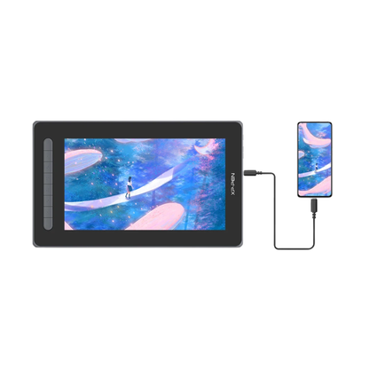 12 Pen Display Monitor USB-C Compatible Windows Mac Android