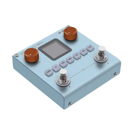 Portable Guitar Bass Effects Processor with Amp Modelling