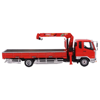 1:64 Diecast Crane Truck Miniature Collectible Model