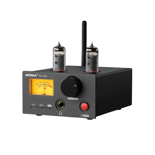 Class D 2.0 Channel Amplifier with VU Meter