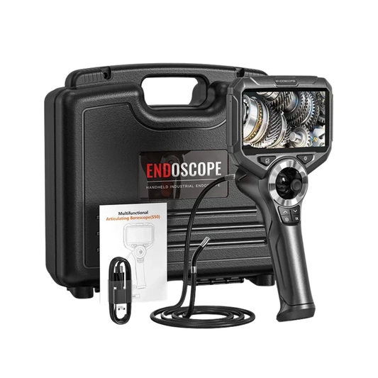 6mm Borescope Camera with 720 Degree Steering Control