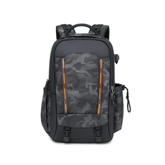 Portable Canvas Camera Bag for DSLR and Accessories Orange