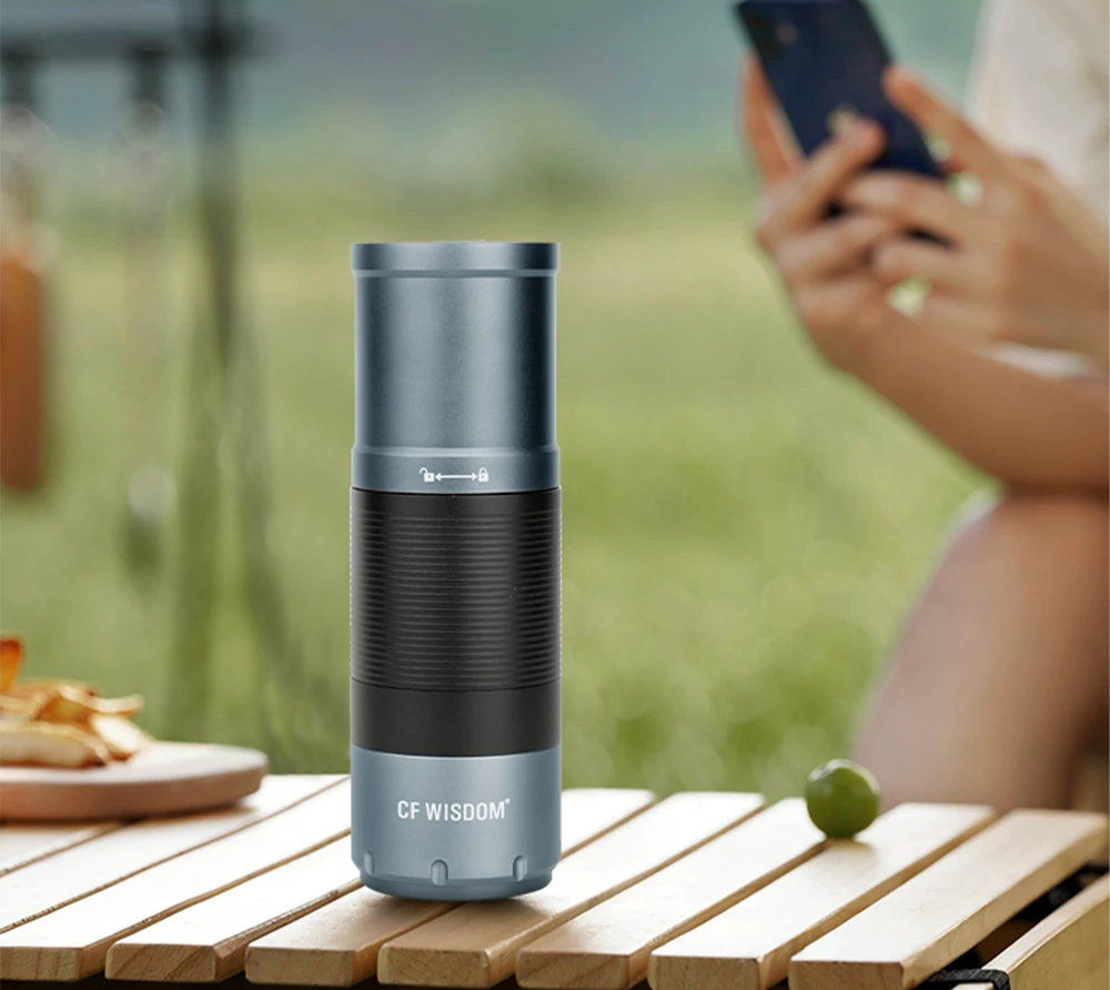 High Speed Electric Coffee Grinder with Transparent Lid