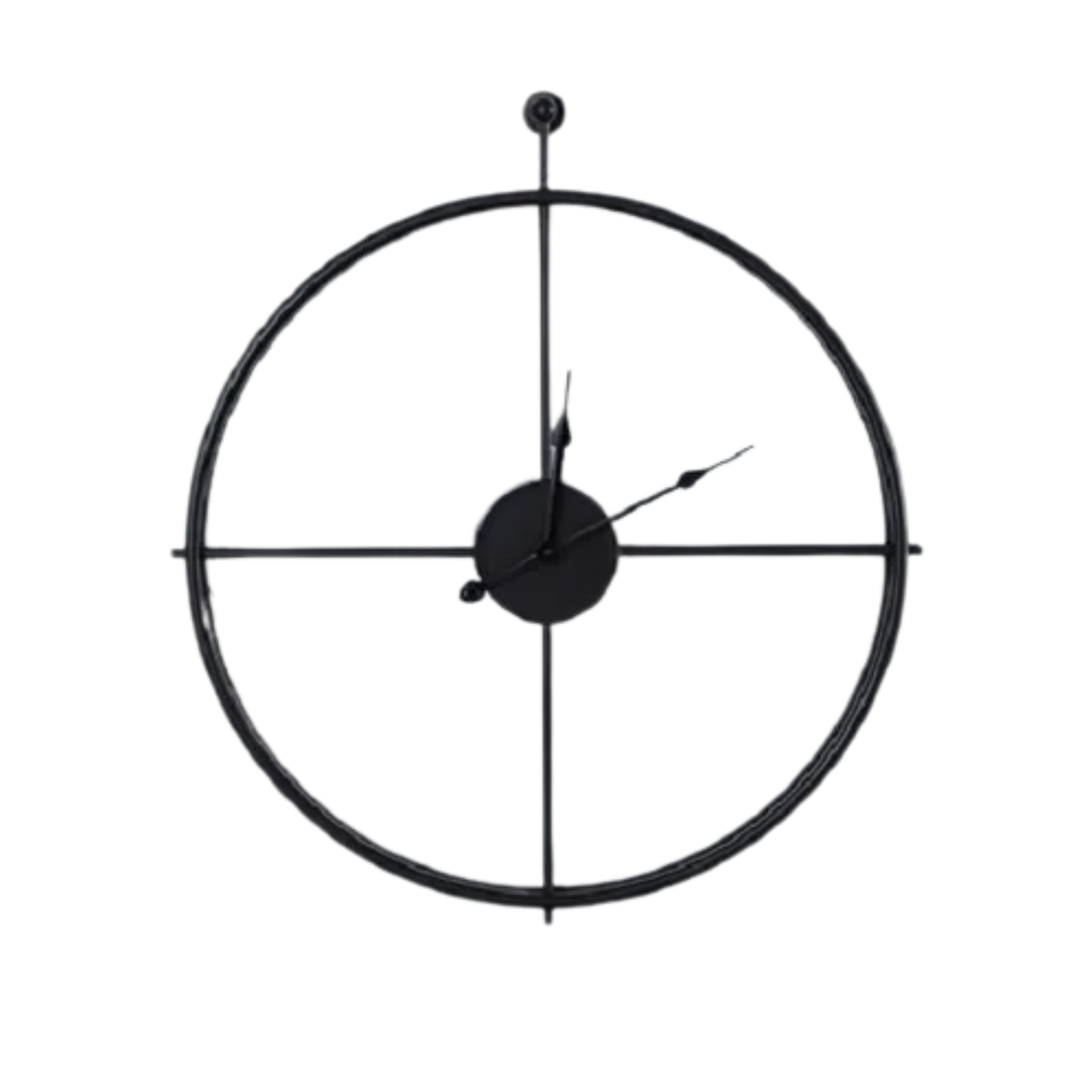 55cm Modern Wall Clock European Style Home Decor Black 55cm