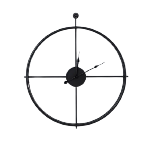 55cm Modern Wall Clock European Style Home Decor Black 55cm