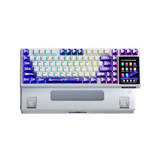 Latte Switch White Compact Mechanical Keyboard Bluetooth
