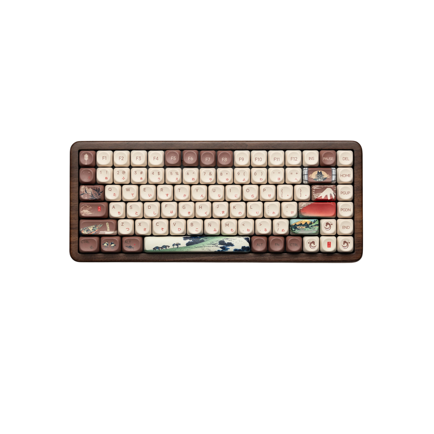 RGB Mechanical Keyboard 8000mAh Bluetooth 75 Percent