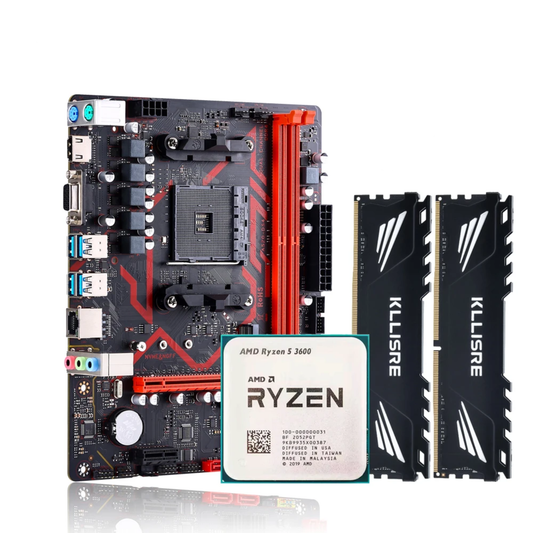 AMD Ryzen R5 3600 Desktop Kit with 16GB DDR4