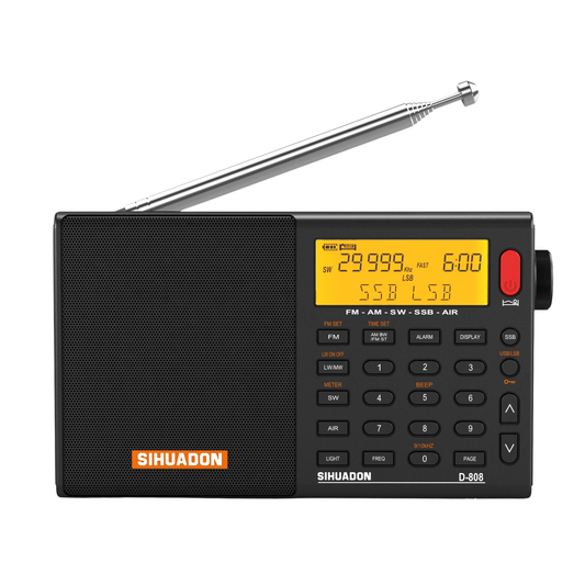 Portable Digital AM FM SW SSB Radio