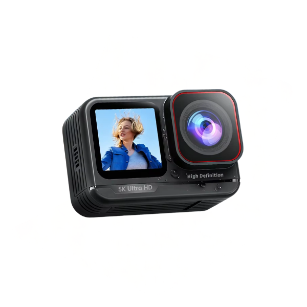 5K Dual Screen Action Camera 4K 60FPS 6-Axis Stabilization