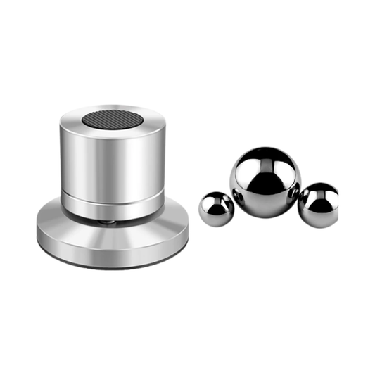 Heavy-Duty Steel Isolation Feet 4-Pack for Audio Systems
