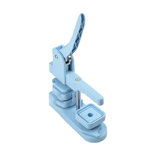 Lightblue 50x50mm Square Badge Maker for Kids