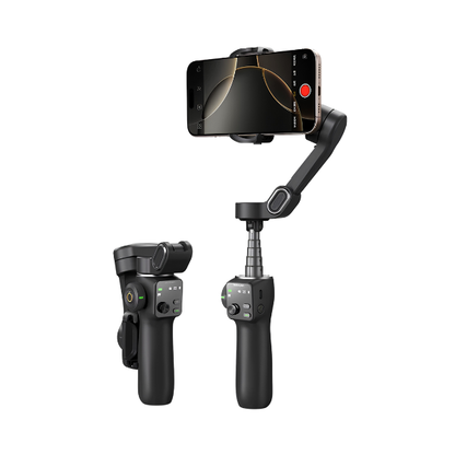 Handheld Phone Gimbal 3-Axis Stabilizer with Extension Rod