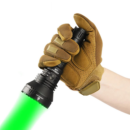 Tactical Hunting Flashlight 2200LM Long-Range Green LED