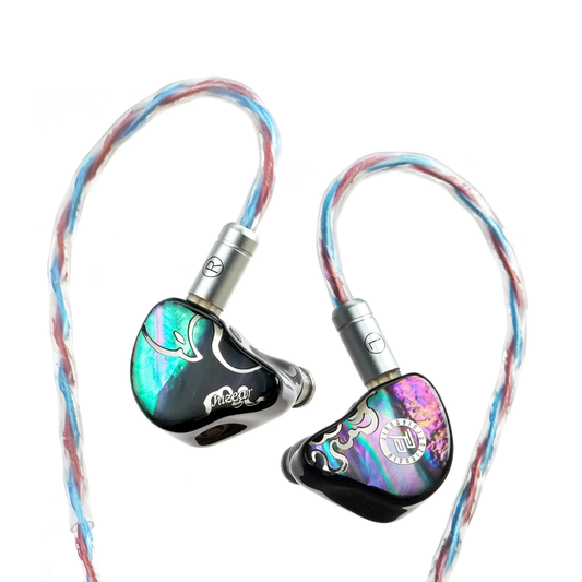 High Resolution Hybrid In-Ear Earphones Rainbow Finish