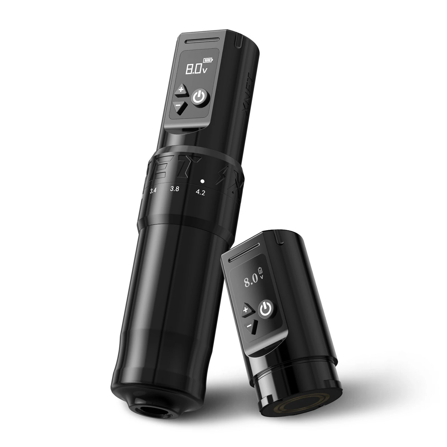 Wireless Tattoo Pen LCD Battery Adjustable 7 Stroke
