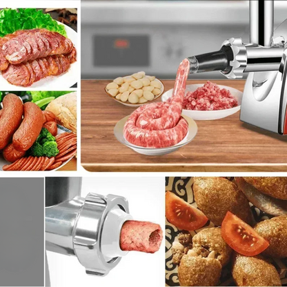 Heavy Duty Electric Meat Grinder with Sausage Filler