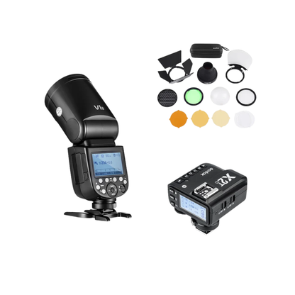 TTL HSS Camera Flash Kit with X2T Trigger Pentax