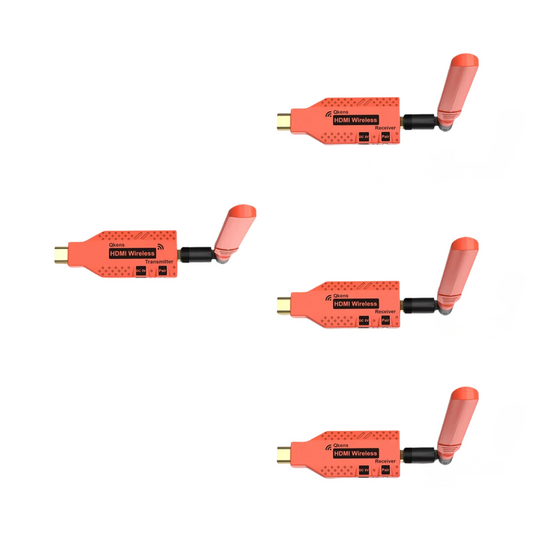150m Wireless HDMI Extender 1080p with 3 Receivers