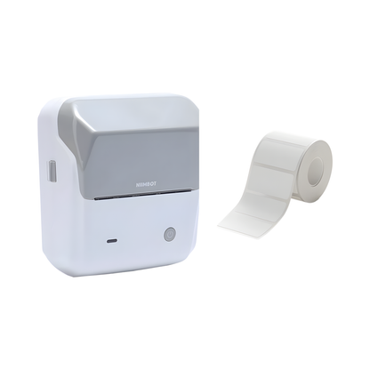 Wireless Thermal Label Maker 40x20mm 2 Rolls