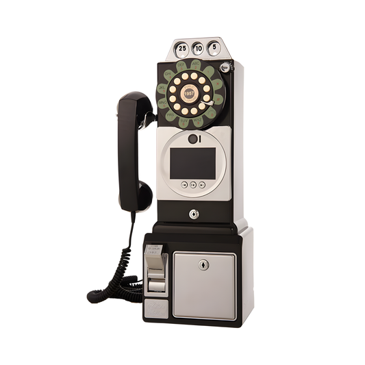 Black Wedding Guestbook with Voice and Video Recorder