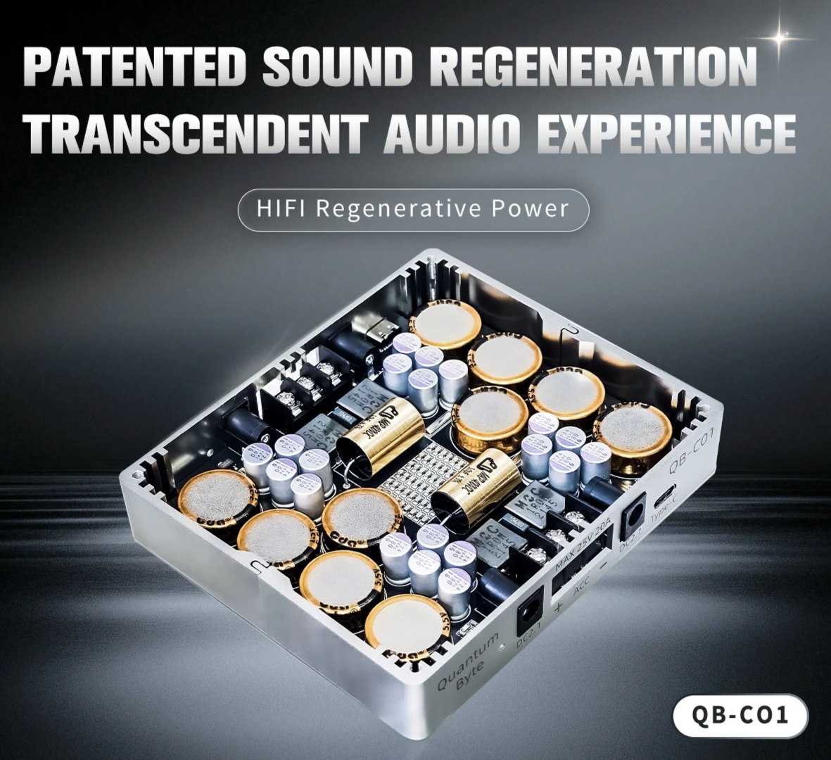 Hi-Fi CNC Regenerative Power Filter for Audio Amplifiers
