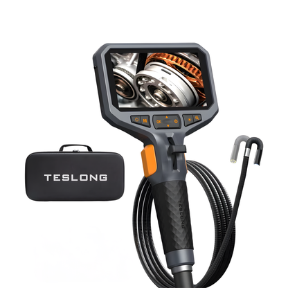 4.5 Inch 1080p Articulating Borescope Camera 8mm Single Lens