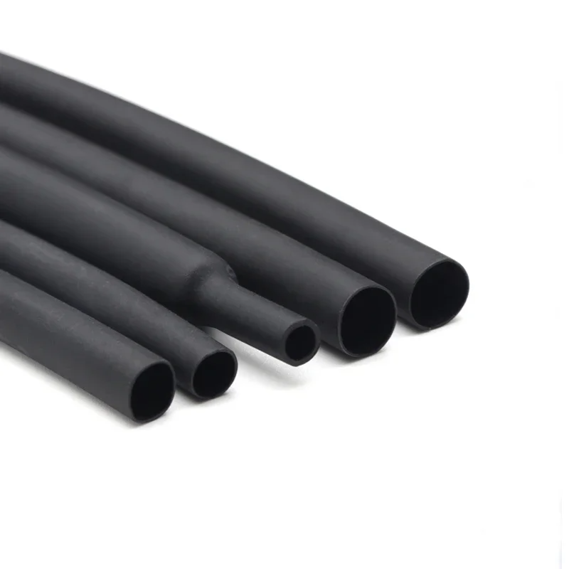 25m Heat Shrink Tube 40mm Black Cable Insulation Sleeve