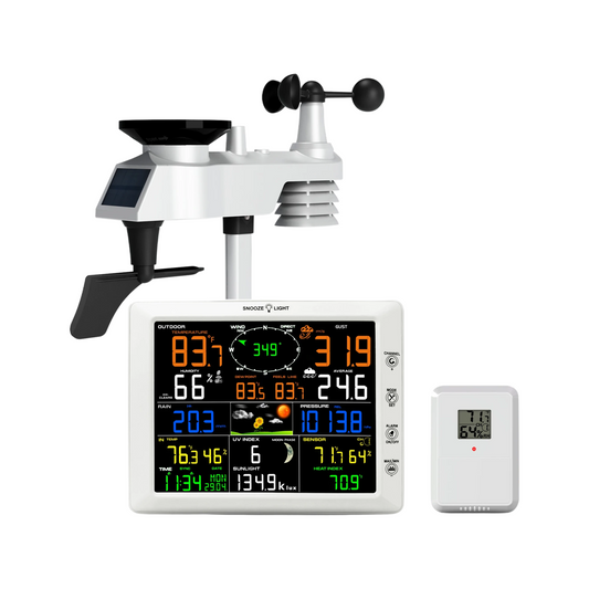 WiFi Weather Station with Rain Gauge and Wind Speed
