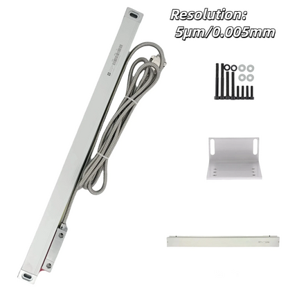 350mm Linear Scale 5μm TTL Optical Encoder