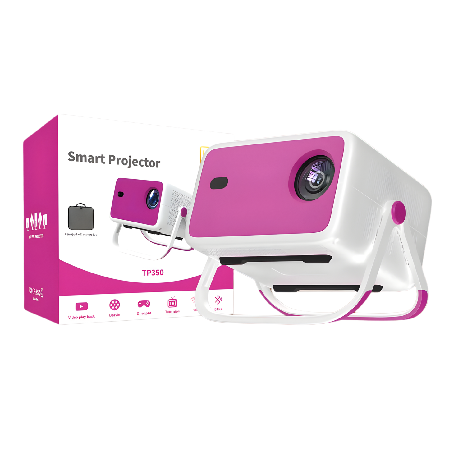 4K Ready Android Smart Projector with Auto Focus