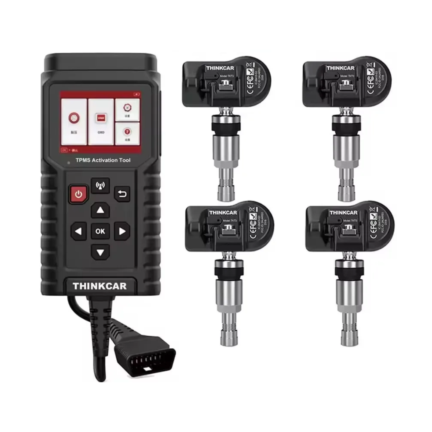 TPMS Diagnostic and Sensor Programming Kit 315MHz/433MHz