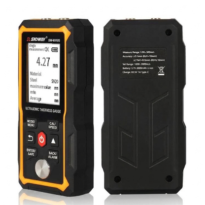 Ultrasonic Thickness Gauge Metal Steel Pipe Wall Tester