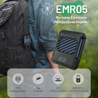 Compact Rechargeable Bug Repeller for Camping and Home Use